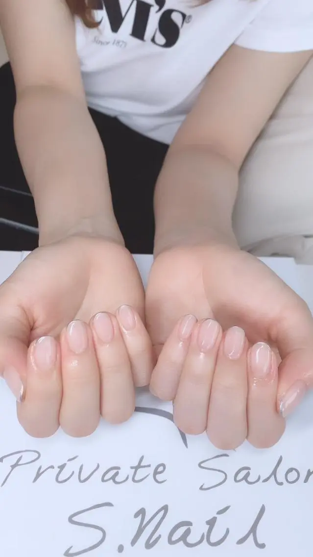 ネイル 西大分S.Nail 𓏲⋆🪸.⋆⸜🫧のネイルデザイン