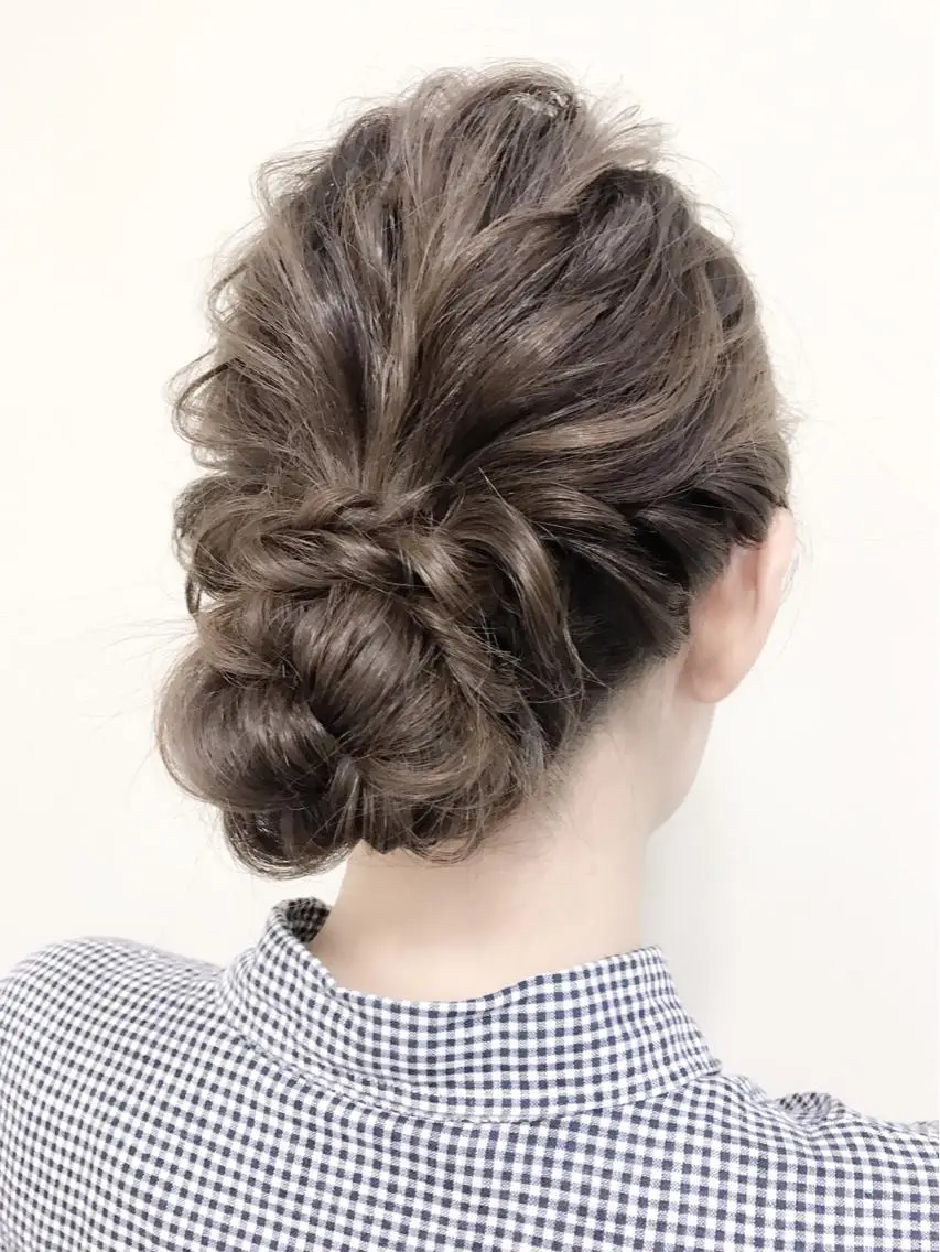 ロング ヘアアレンジ 結婚式・ブライダル 沢田 瞳のヘアスタイル