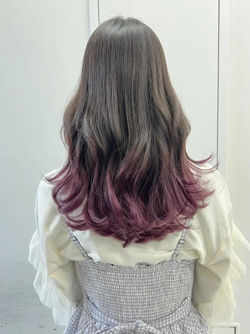 カラー ロング ショートボブ ブリーチ ケアブリーチ ダブルカラー イルミナカラー 【公式】amble luxe池袋東口🩷のヘアスタイル
