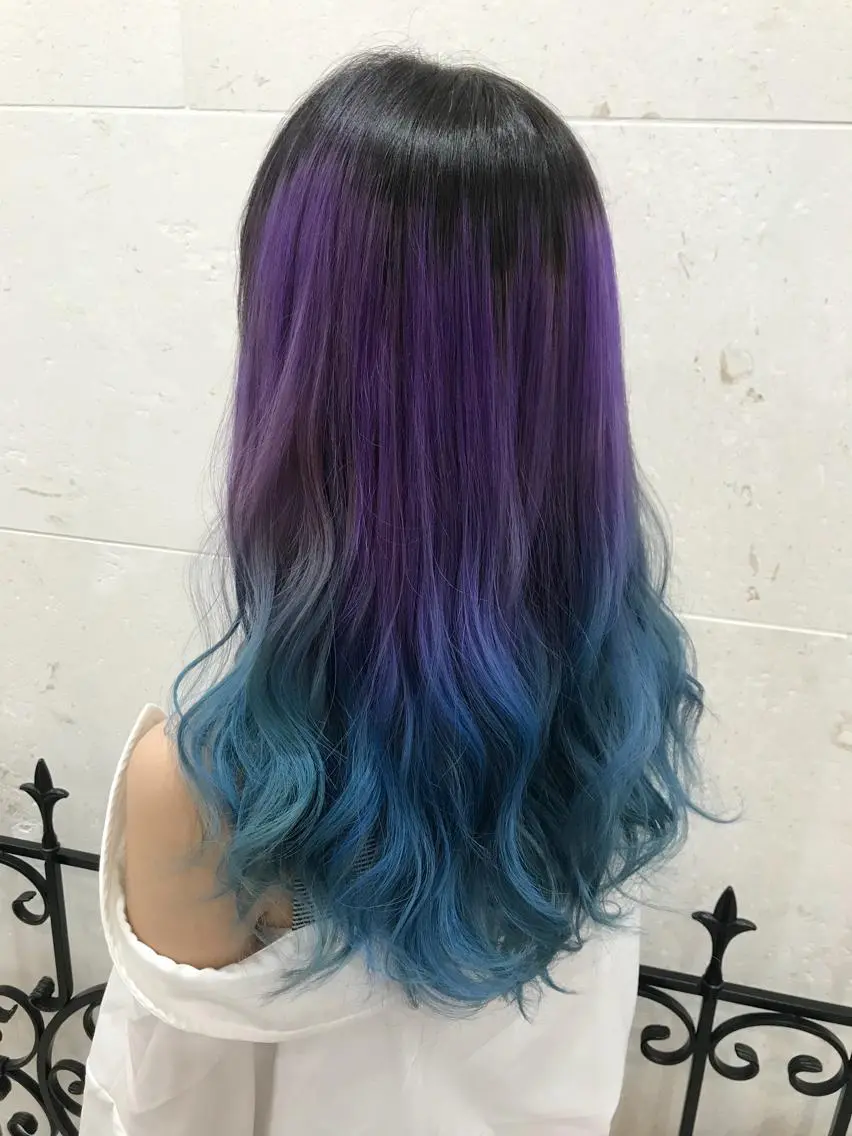 ロング カラー 💘カラー人気Ｎｏ. １💘SAYAのヘアスタイル