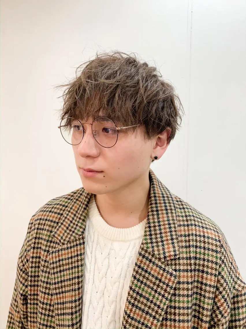 ショート カラー ヘアアレンジ メンズ メンズスタイル ly本厚木のヘアスタイル