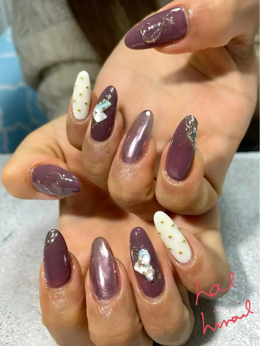 ネイル ニュアンスネイル はるひな ねいるのネイルデザイン