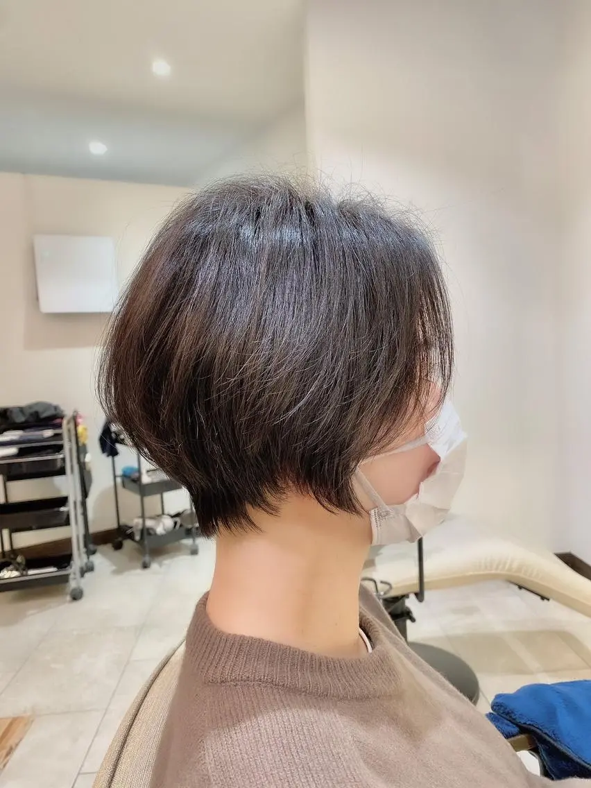 ショート ボブ 似合わせカット ショートヘア 小顔カット 宮腰一磨 ・ショート・ボブ🌿のヘアスタイル