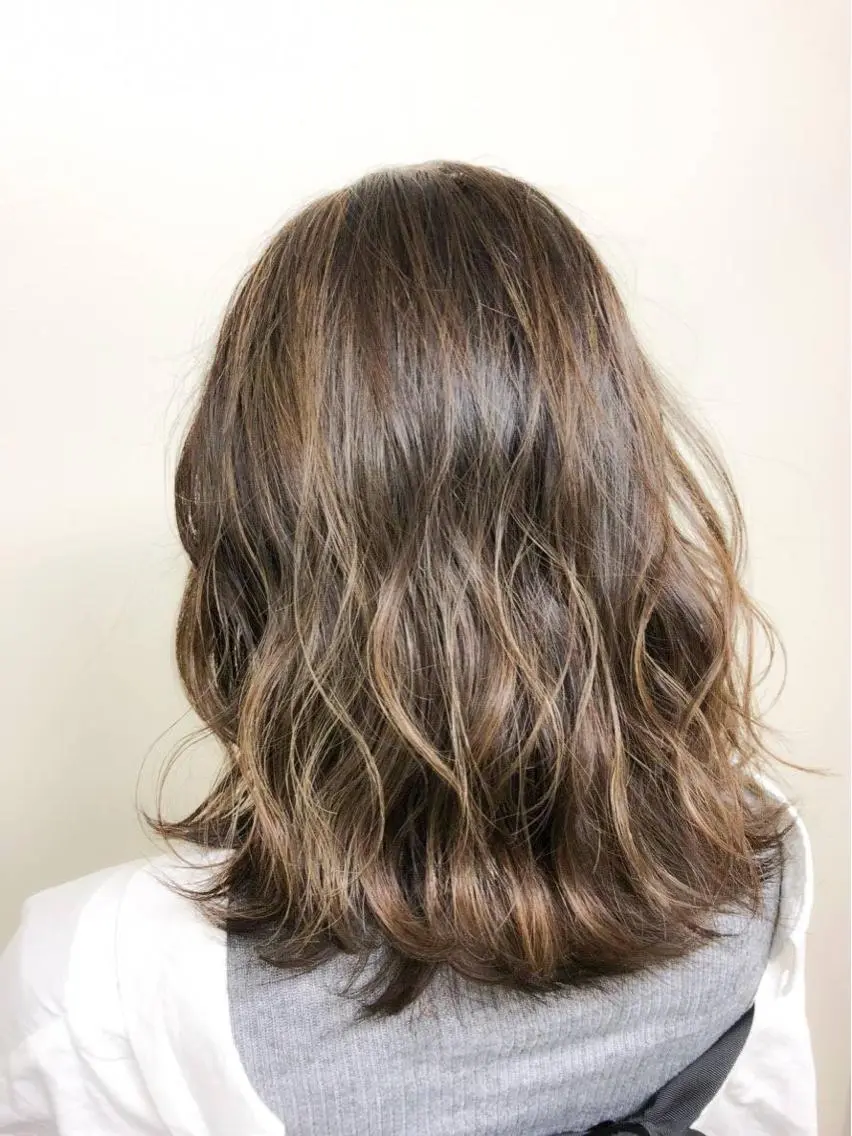 パーマ 小谷野 翔夢偉のヘアスタイル