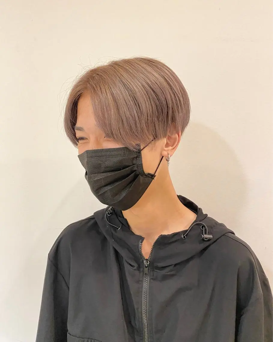 メンズ センターパート カット 🫧顔周りカット 🫧樫村優香のヘアスタイル