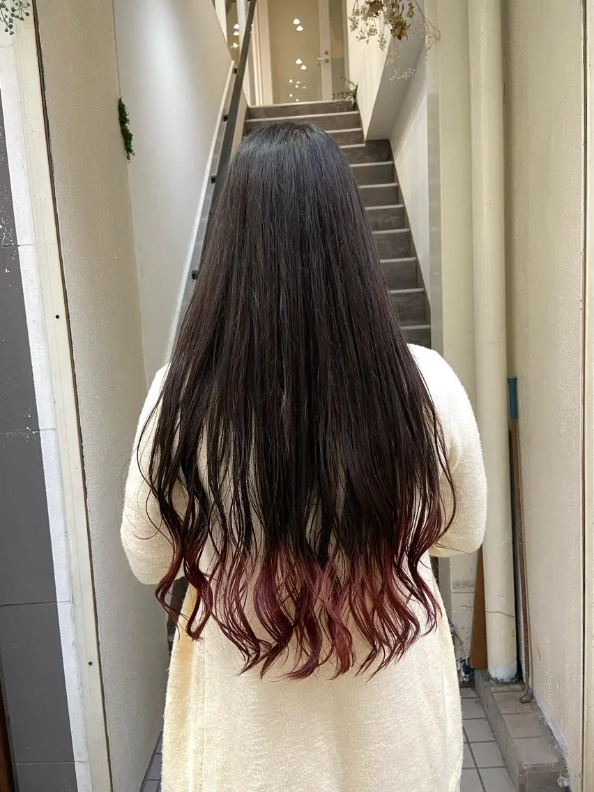 ロング nico🏁 rihoのヘアスタイル
