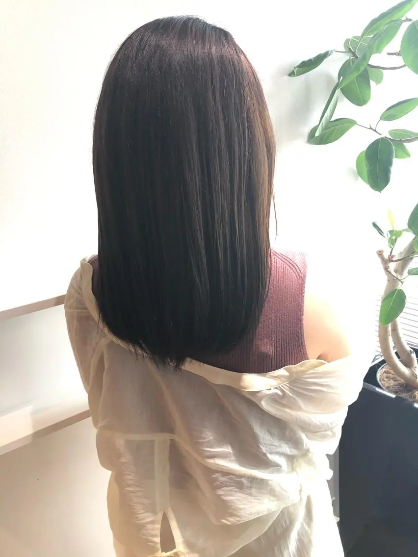 セミロング トリートメント 酸熱トリートメント CYNTHIADUE 店長| IRISUのヘアスタイル