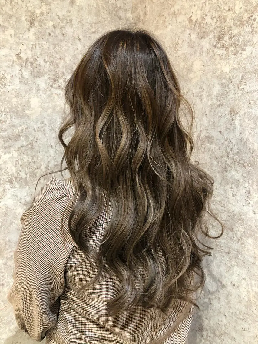 セミロング カラー ヘアカラー 杉田 一浩のヘアスタイル