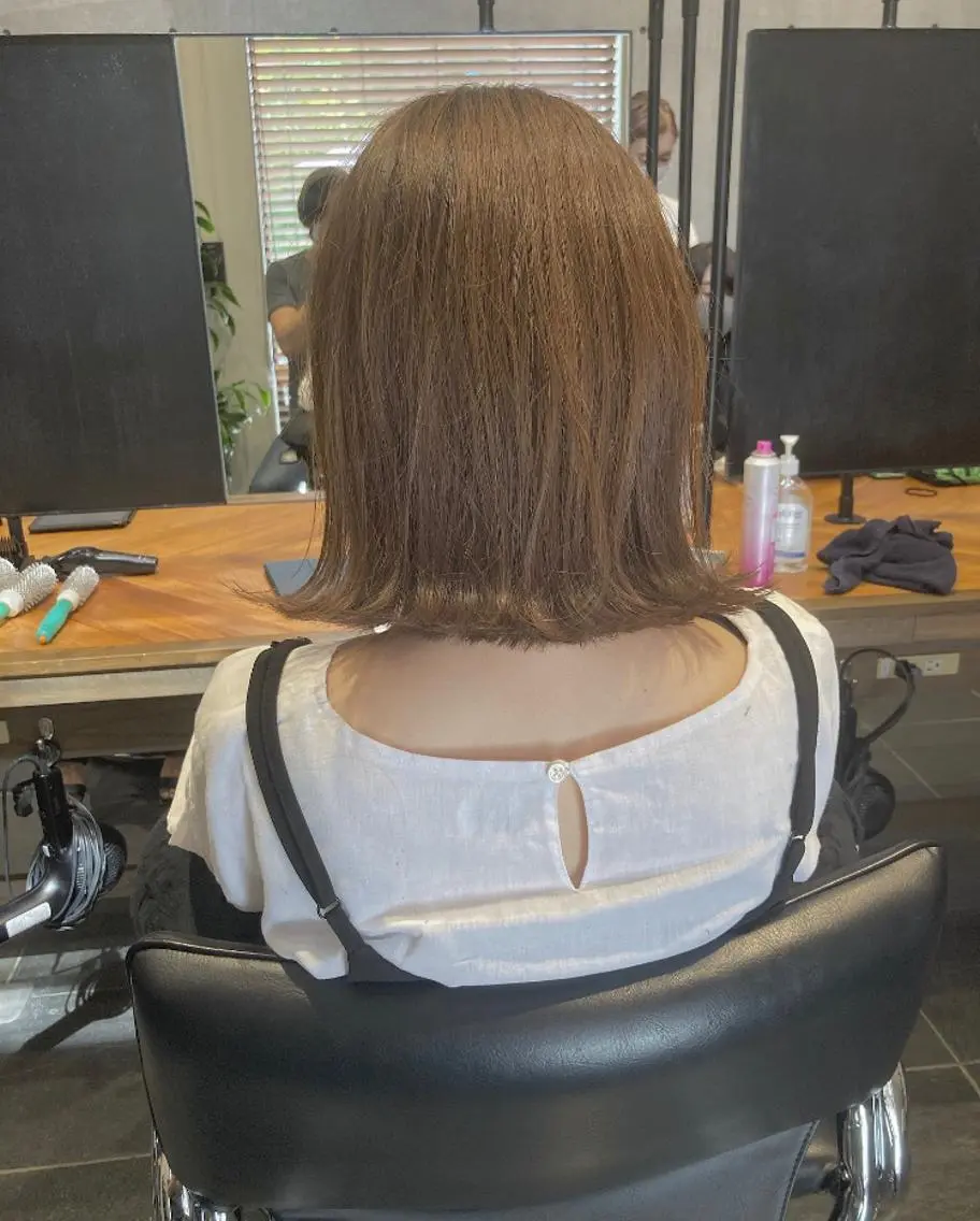 ショート カラー カット トリートメント はまべ です☆のヘアスタイル