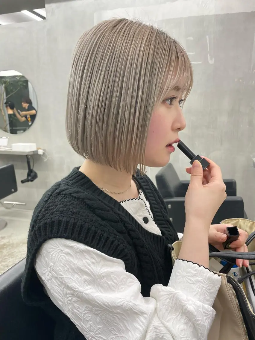 ショート カラー 華 /ショート/ボブのヘアスタイル