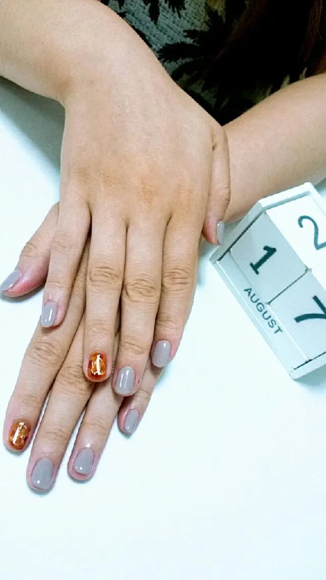 ネイル べっ甲ネイル ハンドネイル JEWEL nailのネイルデザイン