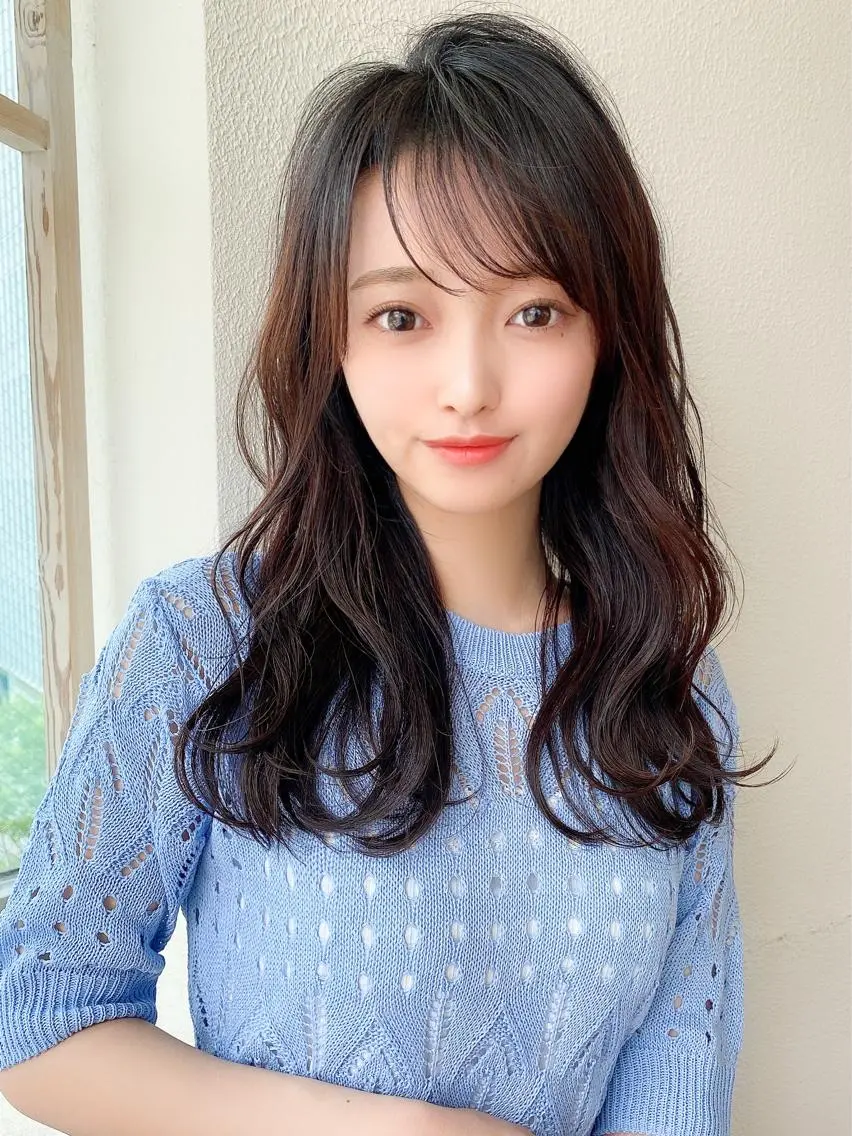ロング カット ヘアカラー トリートメント エリア1位⭐️ けんとのヘアスタイル