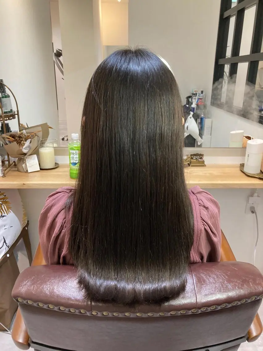 ロング 髪質改善 矯正マスターKENのヘアスタイル