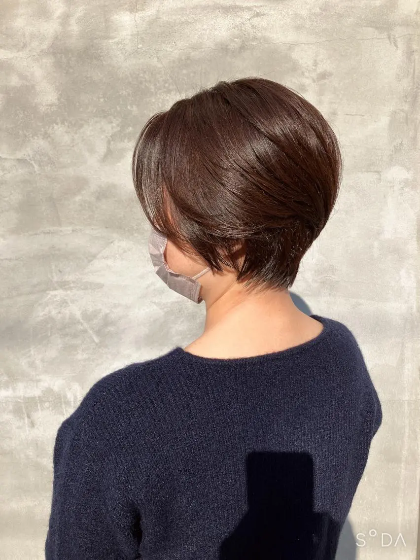ショート 髪質改善 moriのヘアスタイル