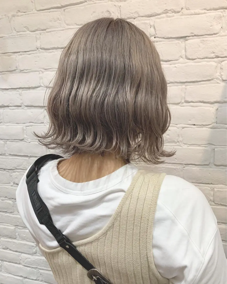 ミディアム 似合わせ大得意美容師 .Haruka.のヘアスタイル