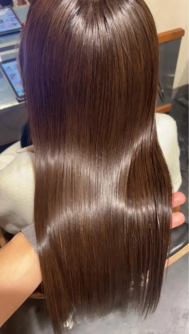 ロング カラー 泉 堅也のヘアスタイル