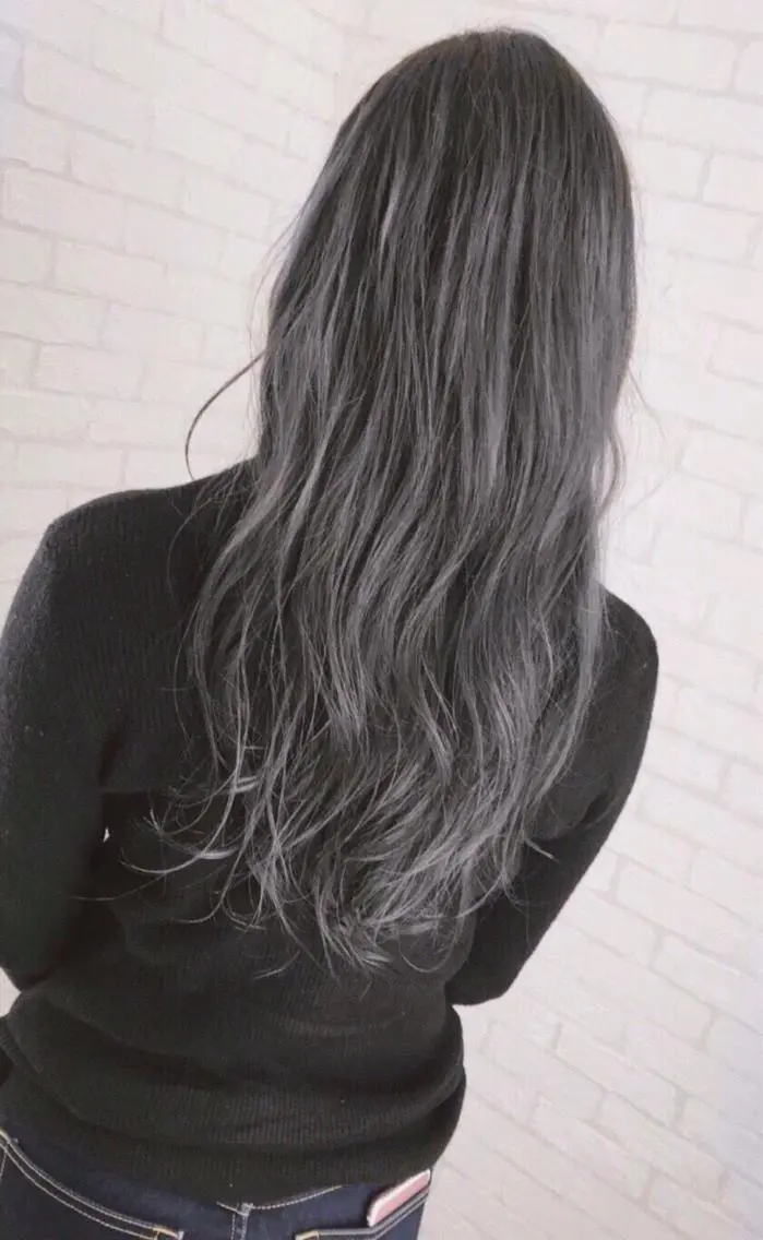ロング カラー ヘアカラー トリートメント 古山 勇太のヘアスタイル