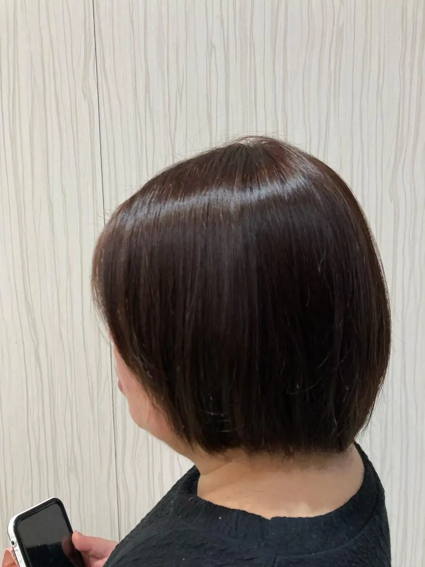 ショート ショートヘア カット ヘアカラー トリートメント 🦋‪髪質改善🦋‪ 永倉のヘアスタイル