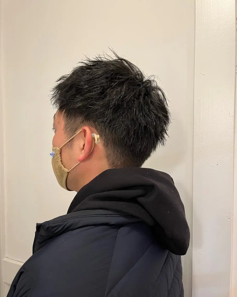 パーマ メンズ メンズパーマ 狩野 くるみのヘアスタイル