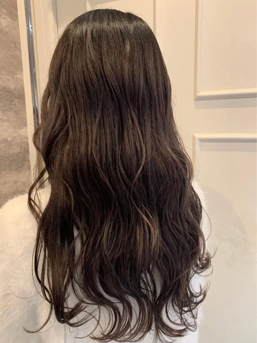 ロング カラー ベージュカラー ブラウンカラー 🫟Blanco🫟 Color&Careのヘアスタイル