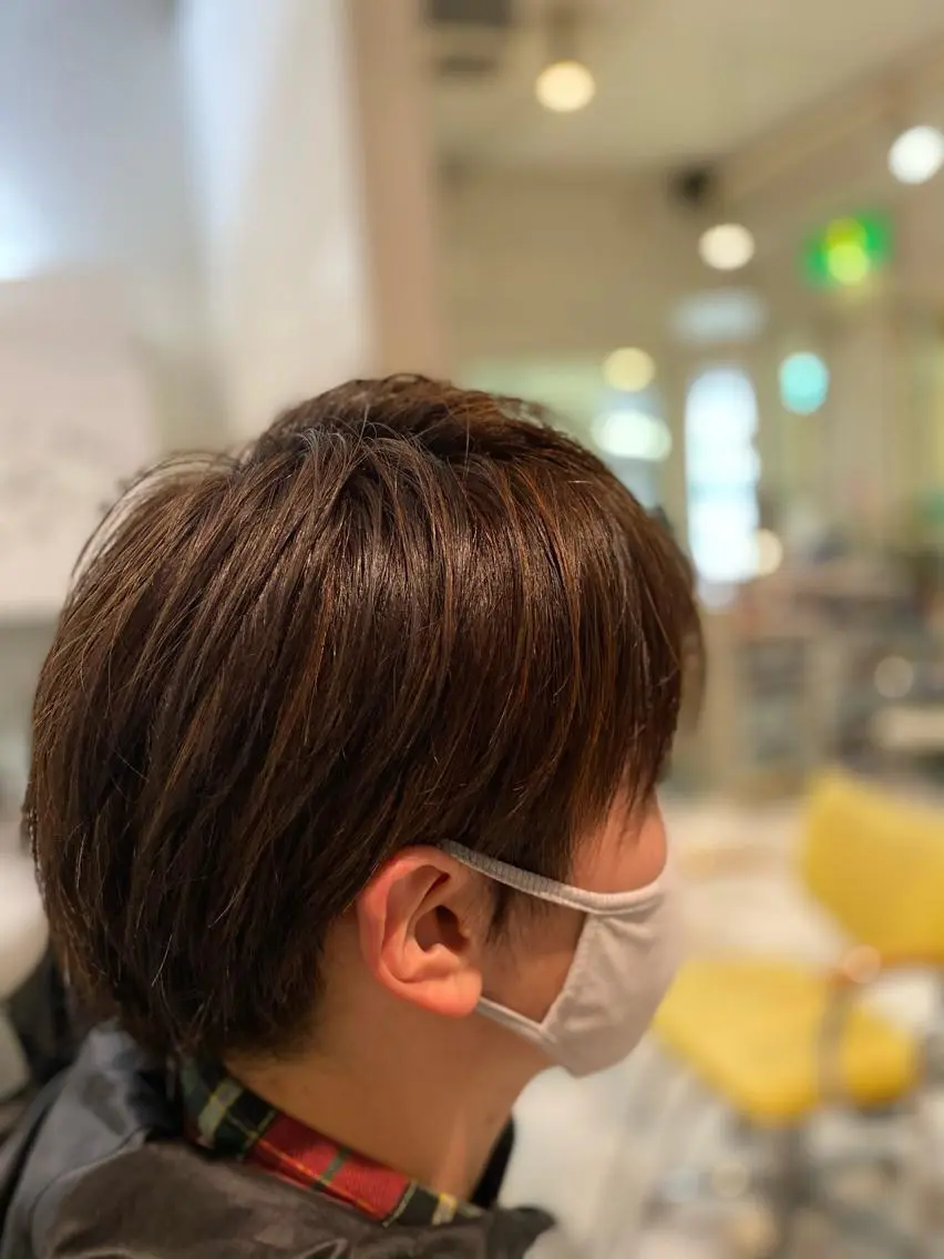メンズ メンズハイライト 黒川 奨のヘアスタイル