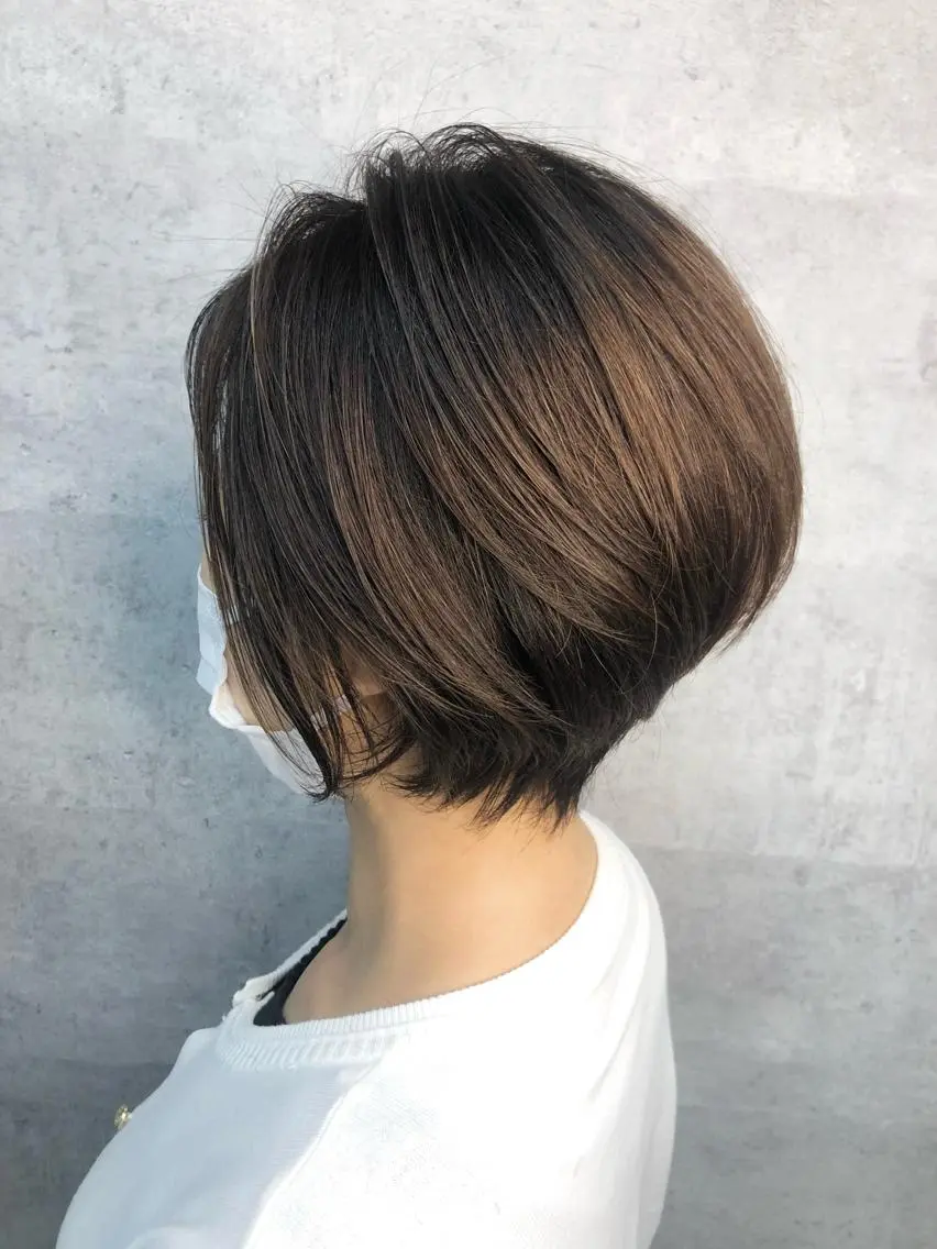 ショート 内藤 繁のヘアスタイル