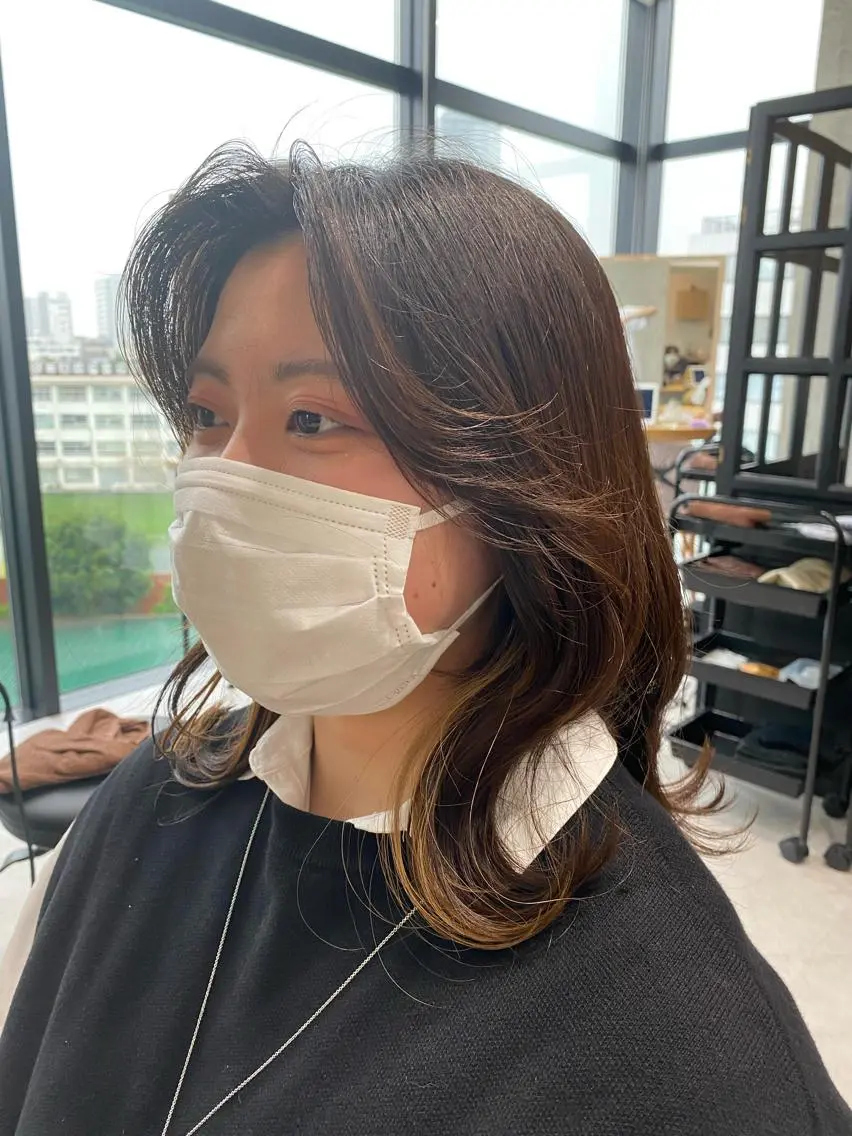 ミディアム 似合う髪型が 分からない方へのヘアスタイル
