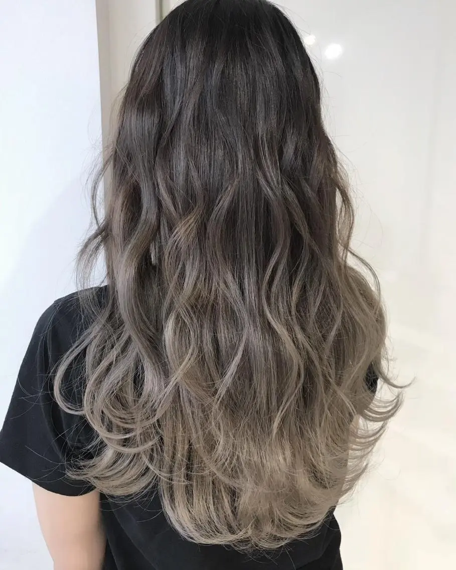 ロング カラー メンズ💫カット& パーマ💫takaのヘアスタイル