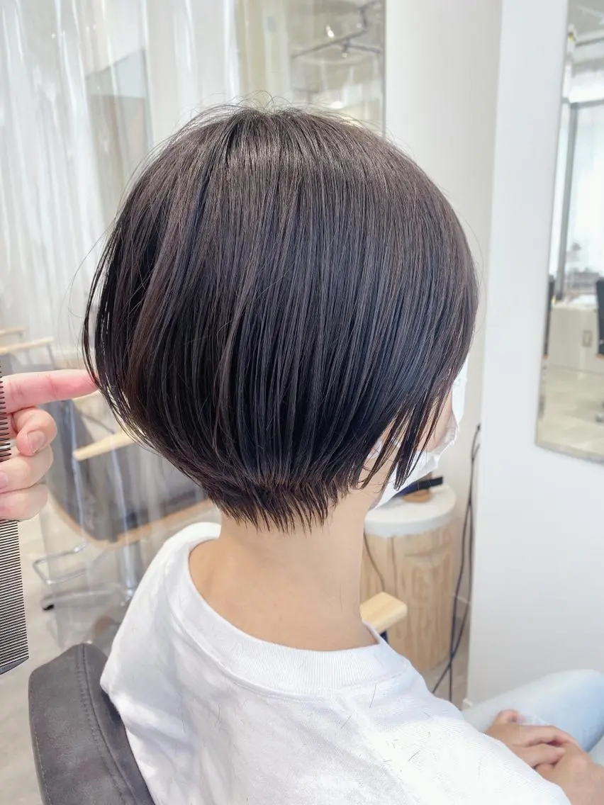 ショート カット ヘアカラー トリートメント パーソナルカラー骨格 顔タイプ 小幡のその他イメージ