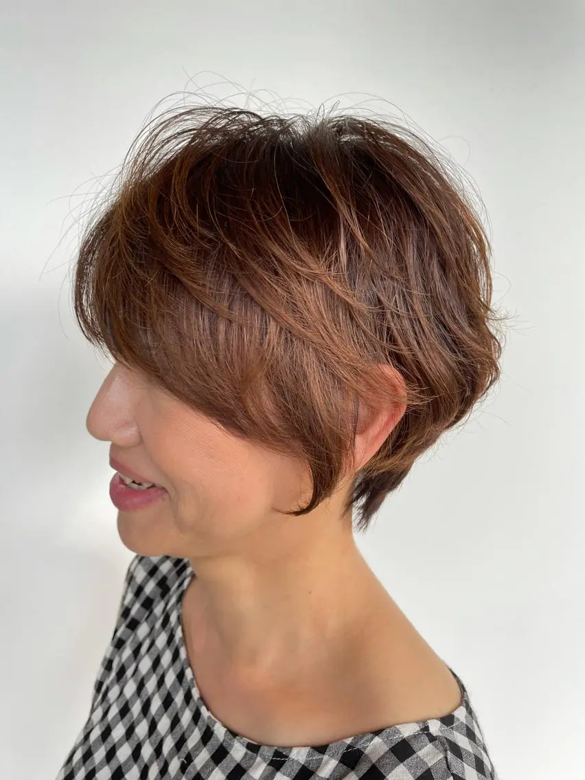 ショート 加藤 覧太のヘアスタイル