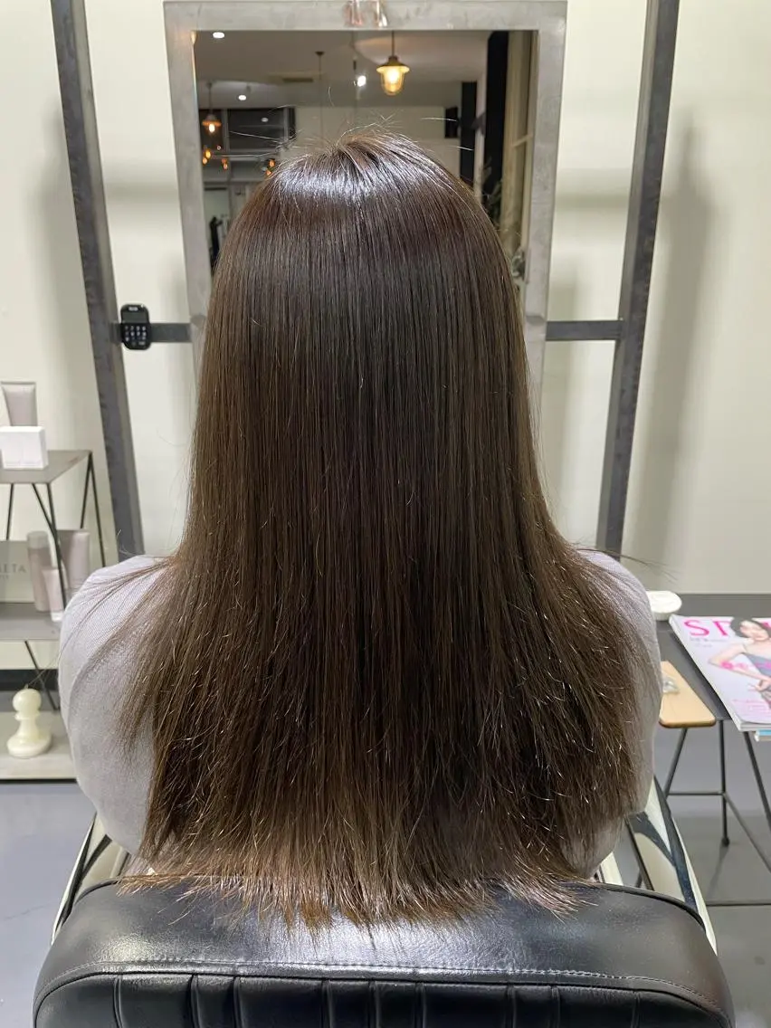 ロング カラー Sakairi Yunaのヘアスタイル