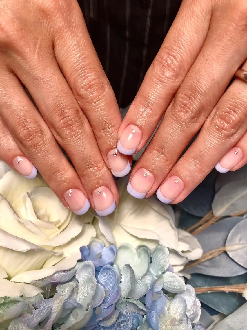 ネイル フレンチネイル 🍭Kiara Nail🍭のネイルデザイン
