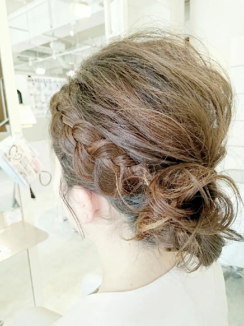 ヘアアレンジ ヘアセット 浦川 敬太のヘアスタイル