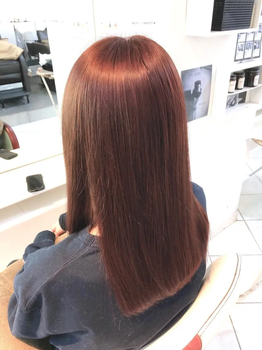 ロング カラー 保住 亮太のヘアスタイル