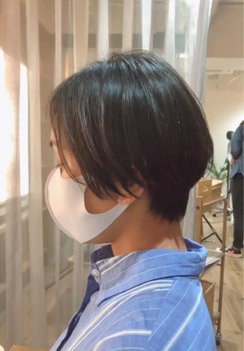 ショート ショートヘア 髪質改善特化 谷口祐綺のヘアスタイル