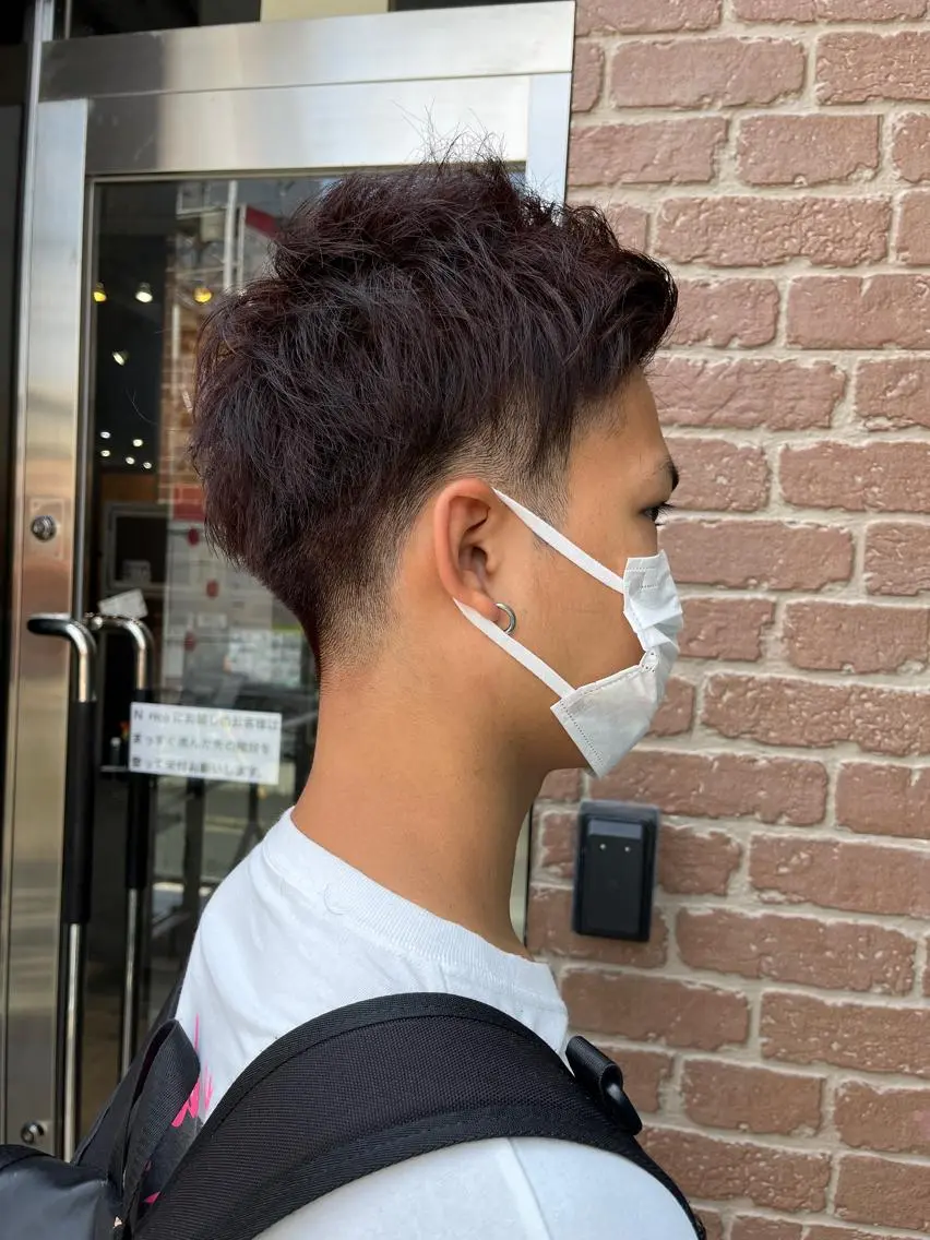 メンズ メンズパーマ 久木原 ゆりのヘアスタイル