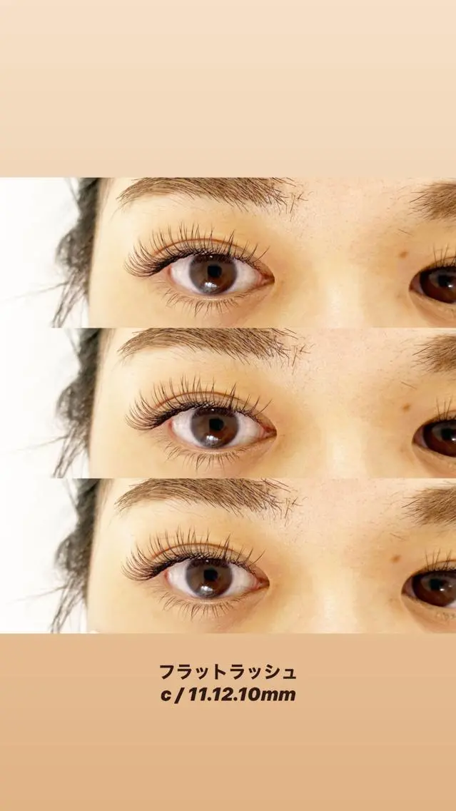 マツエク・マツパ フラットラッシュ eyelash mayuのマツエク・マツパデザイン