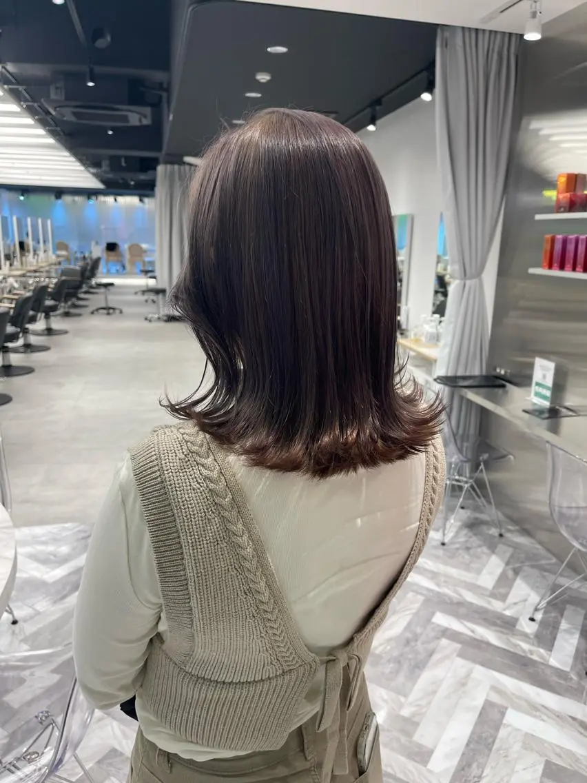 カラー ヘアカラー ユナ🌙 nailのネイルデザイン