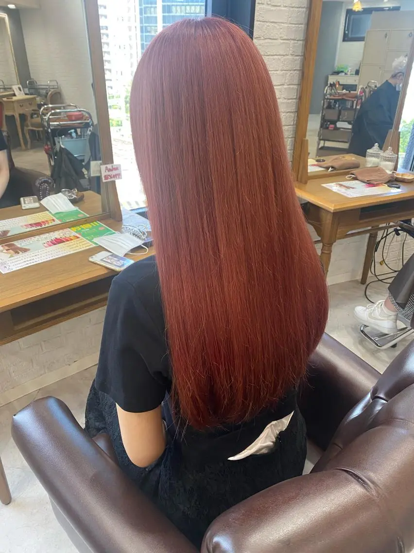 ロング FUJII MARINのヘアスタイル
