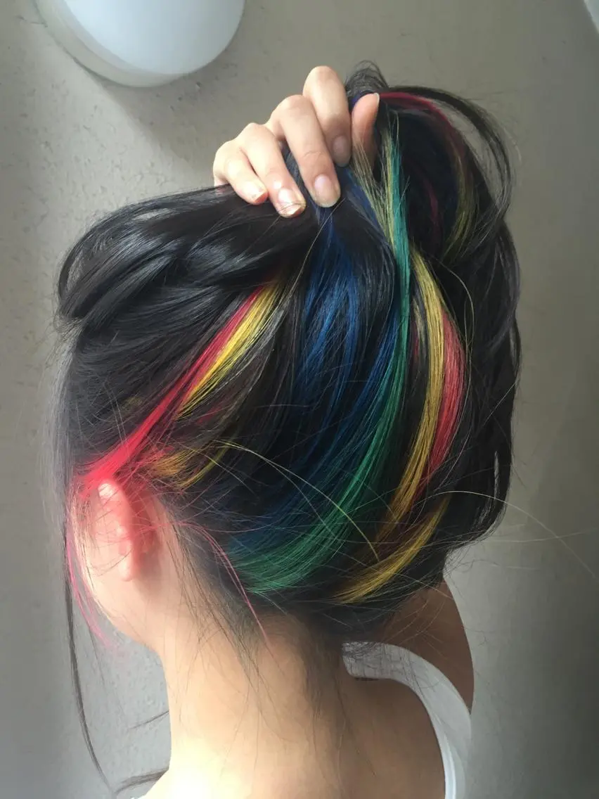 ロング カラー パーマ ヘアアレンジ メンズ キッズ ネイル マツエク・マツパ メンズインナーカラー インナーカラー 新宿/髪質改善/ 美髪矯正✨浅江通友のヘアスタイル