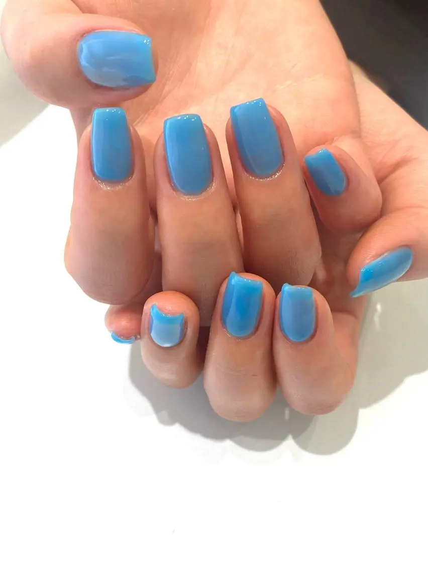 ネイル ワンカラーネイル ハンドネイル Ann nailのネイルデザイン