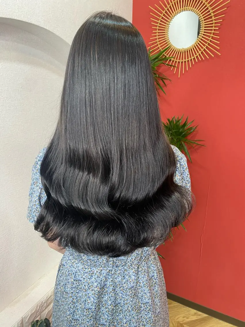 ロング カット 大久保 愛のヘアスタイル