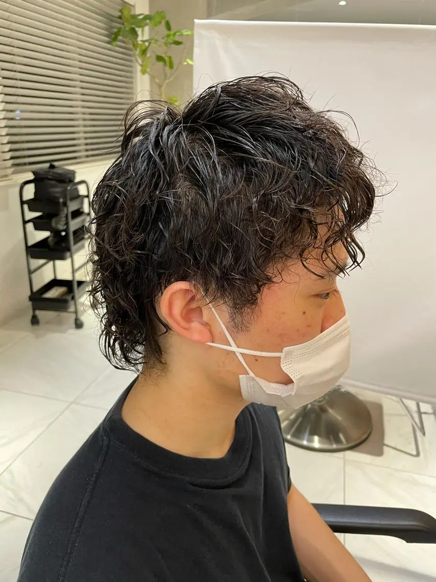 パーマ メンズ カット パーマ 🦕小林 大地🦕のヘアスタイル