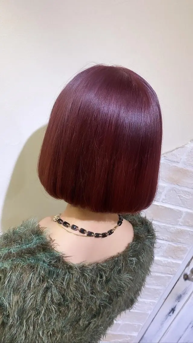 セミロング カラー ベージュカラー ブリーチ 透明感カラー ハイライトカラー ブリーチなしカラー TIGRE for hairのヘアスタイル