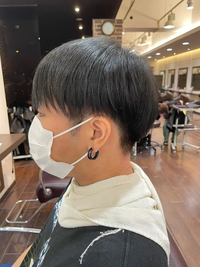 ショート メンズ レディースカット いからしゆうたのヘアスタイル