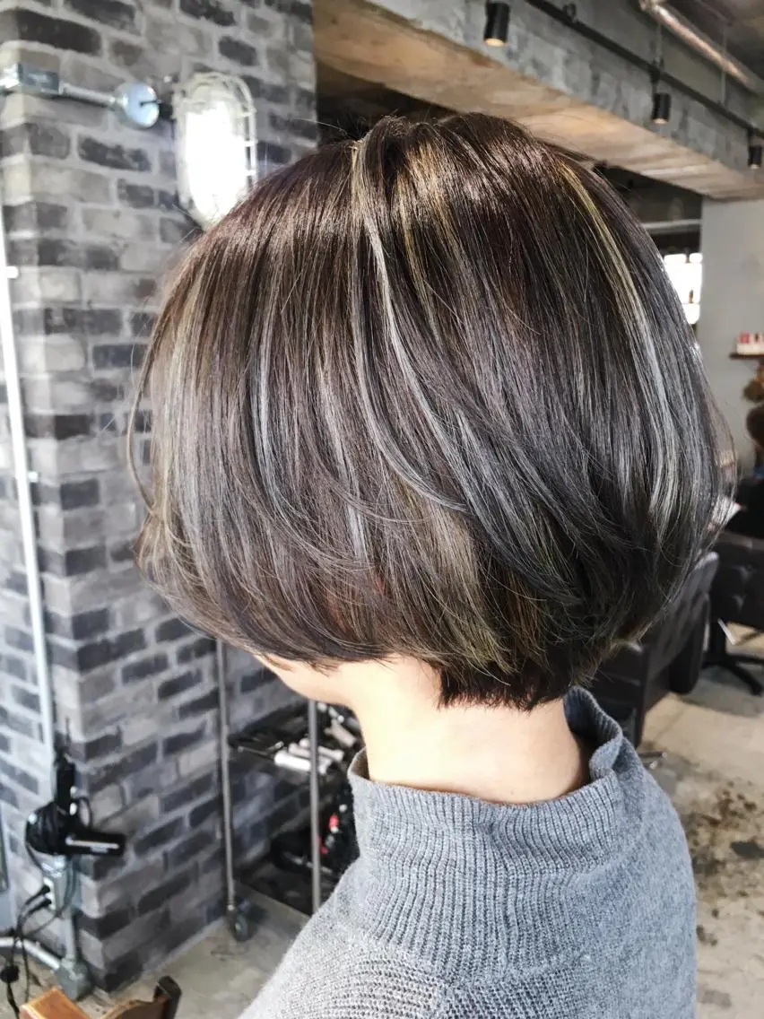 ショート カラー ヘアカラー トリートメント 代表 中島貴志のヘアスタイル