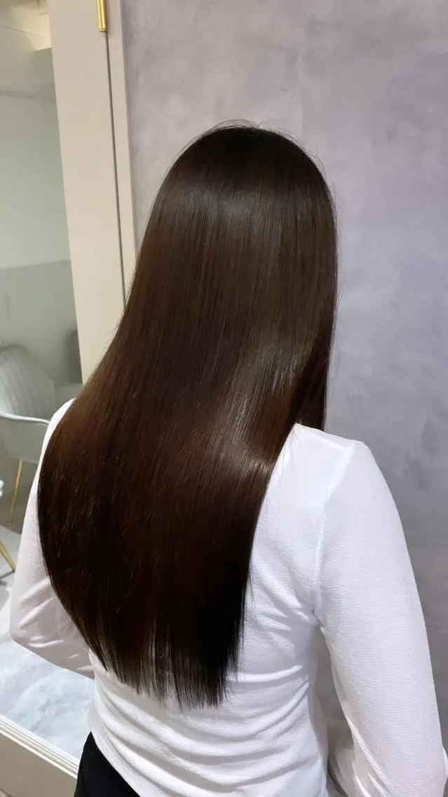 ロング カット ヘアカラー トリートメント 髪質改善/美髪師/ 田邊翔伍のヘアスタイル