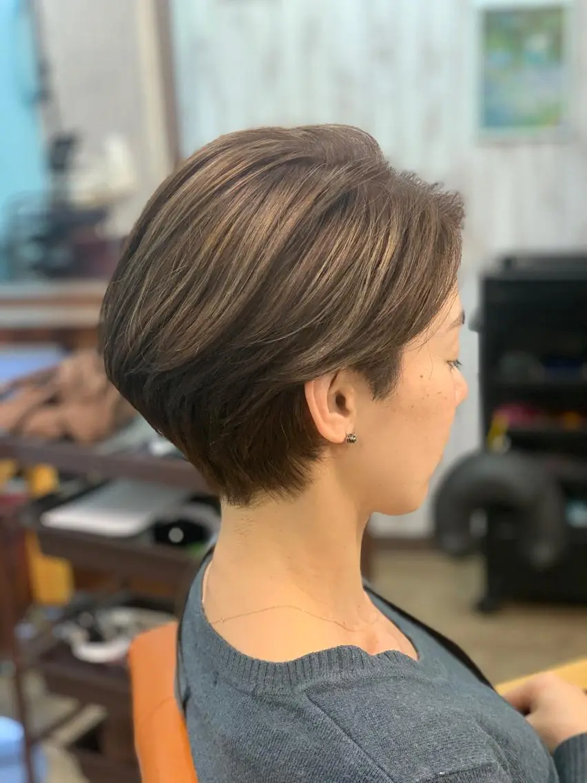 ショート 🌟ayame🌟 小野寺諒のヘアスタイル