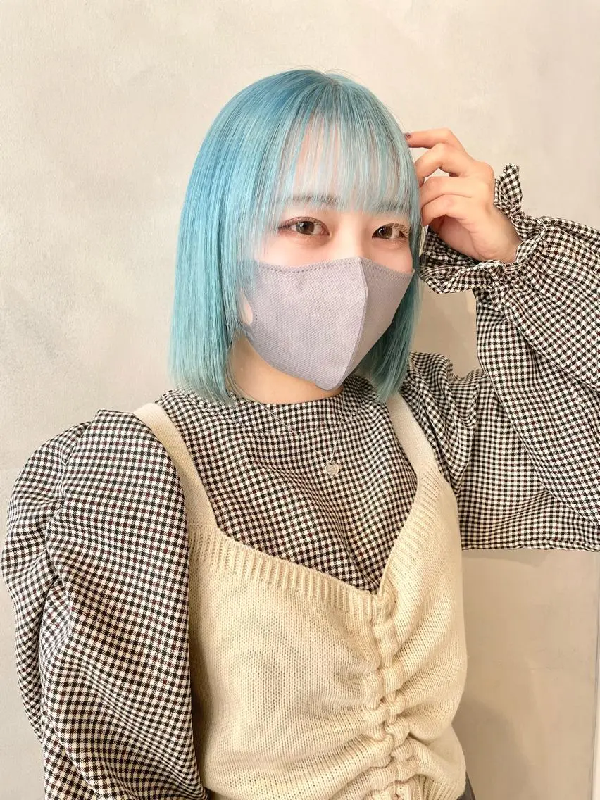 ショート カラー ハイトーン×レイヤー /遠藤将太のヘアスタイル