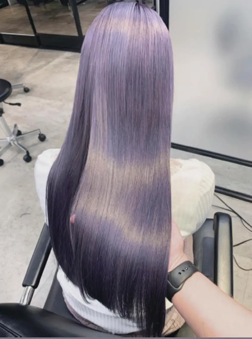 ロング カラー ヘアアレンジ HERMITAGE/ chihiroのヘアスタイル